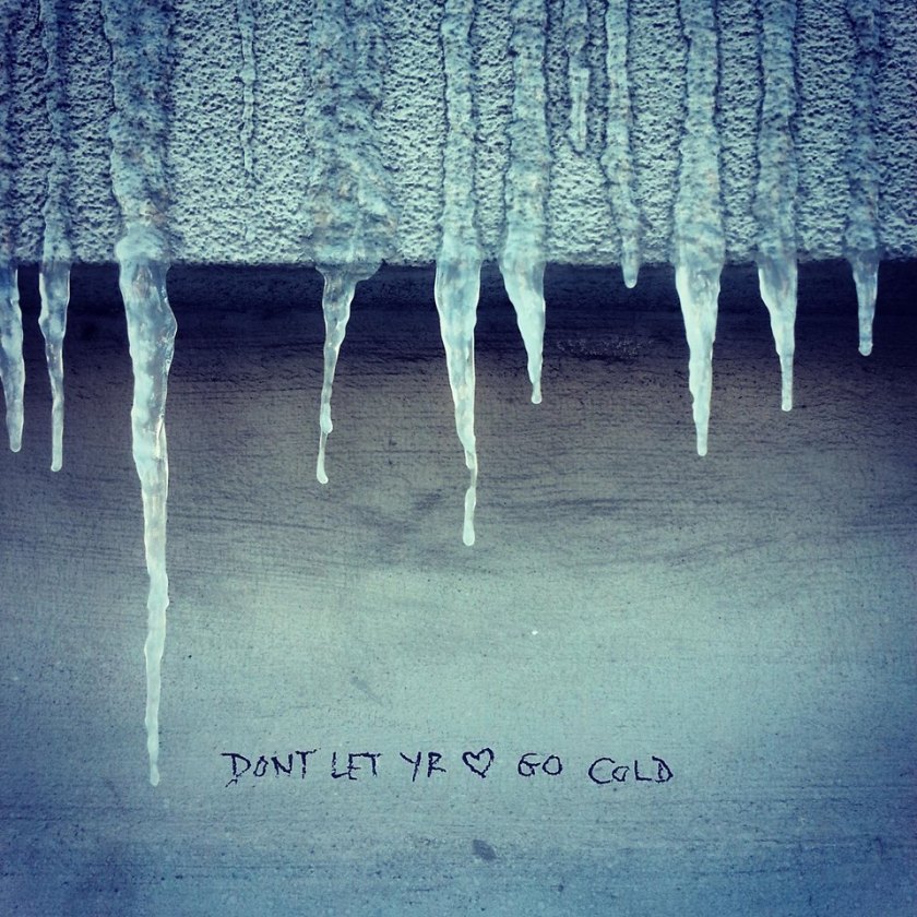 don't let your heart go cold icicles